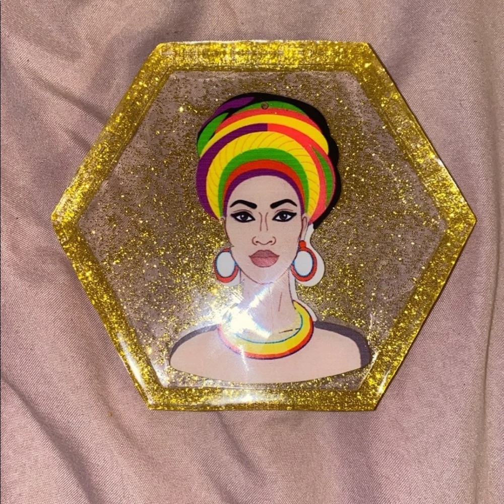 Afrocentric coaster